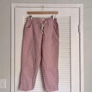 Runwayscout linen pink pants